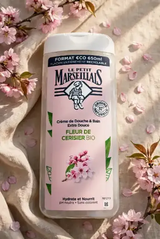 Gel Douche Crème Fleur De Cerisier Bio thumbnail 2