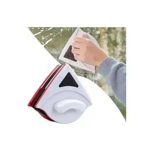 Nettoyeur De Vitres Magnétique Double Face Avec Corde De Sécurité thumbnail 2