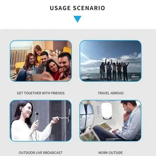 Routeur Wi-fi Portable 4g+ Lte M8 thumbnail 3
