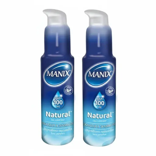 Manix 2 Gel Lubrifiant Intime Natural 100 Ml thumbnail 2