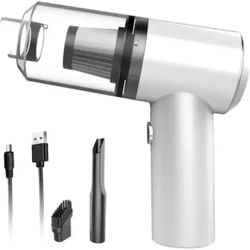 Aspirateur À Main Portable, Mini Aspirateur 2 En 1 Pour La Maison Et La Voiture, Couleur Aléatoire thumbnail 1
