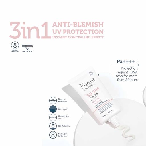 Blemish Defense Uva/uvb Antioxidant Protection For Blemish-prone Skin 50+ Spf thumbnail 4