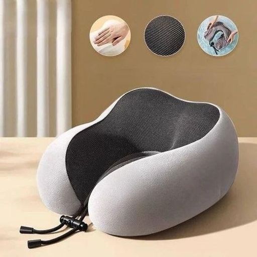 Coussin U Confortable Avec Housse Et Étui – Soutien Du Cou & Anti-douleur thumbnail 4