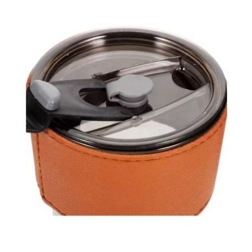 2 Gobelets En Verre Avec Couvercle Et Paille – Tasses Réutilisables Pour Café, Thé thumbnail 3