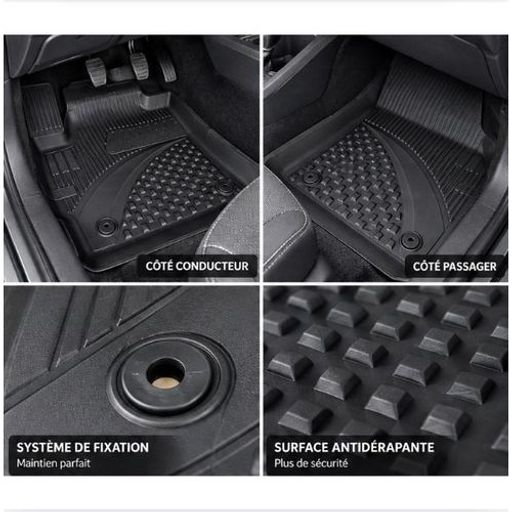 Tapis De Sol 4d - 5 Pièces - Dacia Logan 2013-2020 thumbnail 4