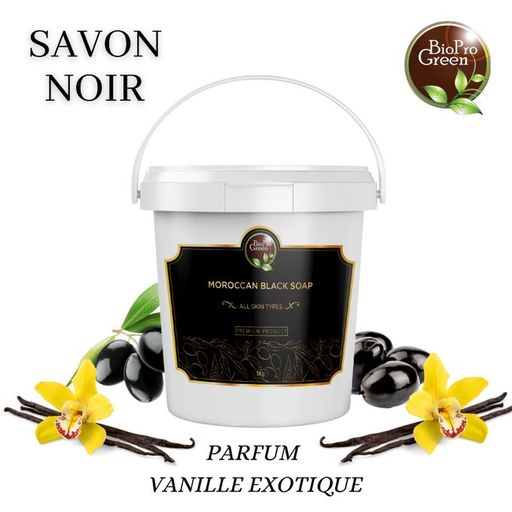 Savon Noir Marocain Parfum Vanille Exotique thumbnail 2