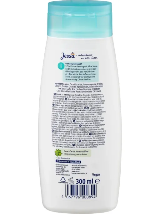 Gel Intime Sensitif pH Équilibré à l'Aloe Vera et Acide Lactique  thumbnail 3