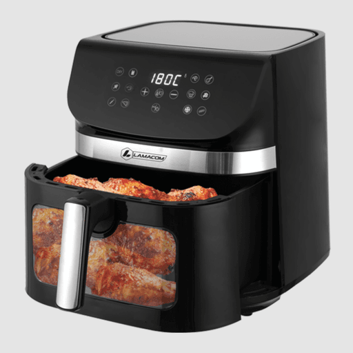 Air Fryer Friteuse À Air Digitale 9 L – Cuisson Sans Huile, Écran Tactile Et Fenêtre De Visualisation thumbnail 4