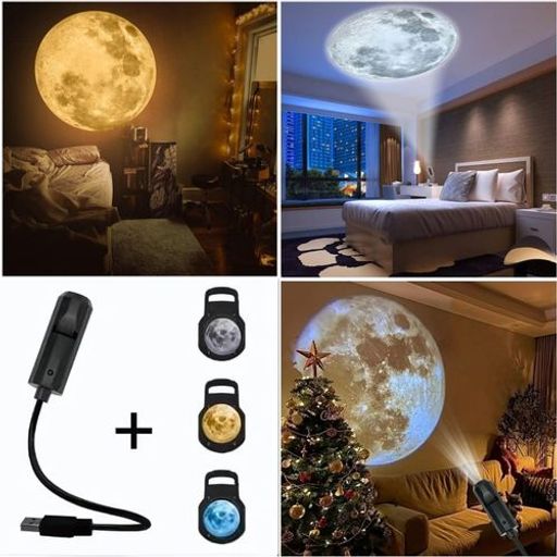 Projecteur Led T5 Effet Ciel Étoilé – Veilleuse Usb Décorative thumbnail 3