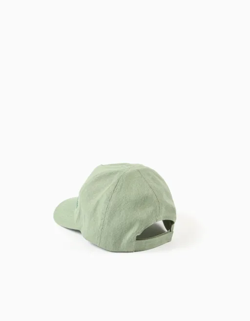 Casquette En Coton En Sergé Avec Broderies Pour Garçon thumbnail 2