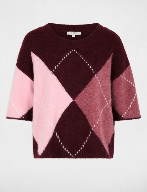 Pull Jacquard Col Rond thumbnail 2