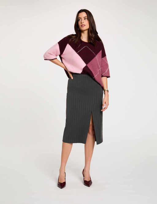 Pull Jacquard Col Rond thumbnail 3