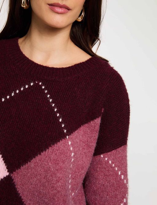 Pull Jacquard Col Rond thumbnail 4
