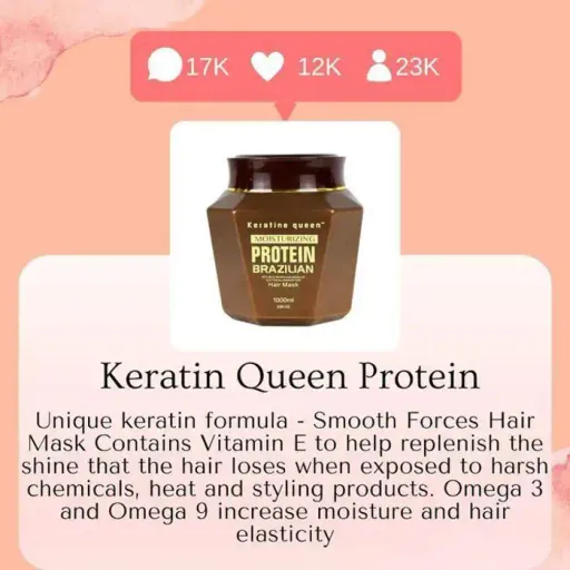 Masque Brésilien Moisturizin Protein, Réparer Tes Cheveux thumbnail 4