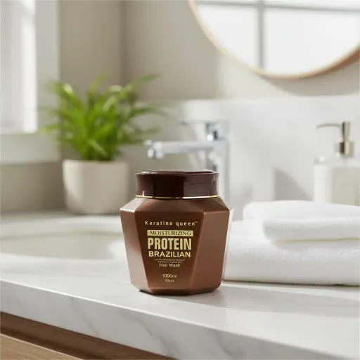 Masque Brésilien Moisturizin Protein, Réparer Tes Cheveux  thumbnail 3