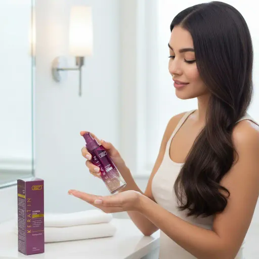 Sérum Capillaire à la Kératine - Cheveux Lisses Et Brillants thumbnail 4