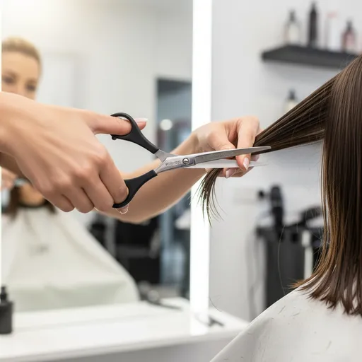 Ciseaux Professionnel De Coupe : Pour Des Coupes De Cheveux Précises Et Professionnelles. thumbnail 2