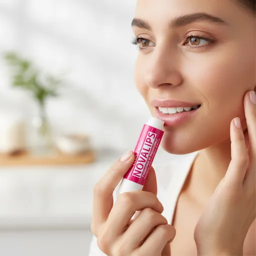 Novalips Cold Cream Stick À Lèvres Hydratant Rose thumbnail 3