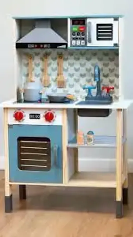 Ensemble De Cuisine En Bois 10 Pièces - Jeu D'imitation thumbnail 1