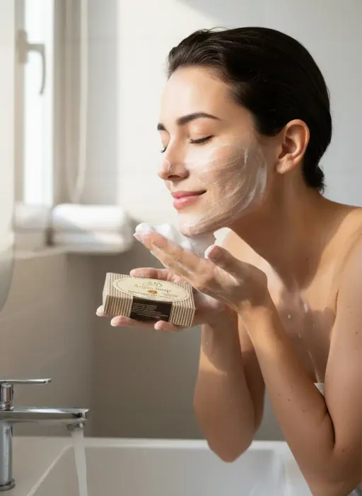 Arka Savon A Lhuile Dargan Pour Visage Et Corps Naturelle 100 % thumbnail 4
