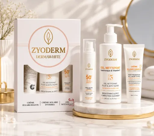 Dermawhite – Pack 3 Soins : Crème, Nettoyant Et Solaire Spf 50+ thumbnail 1
