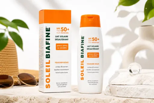 Soléil Lait Solaire Désaltérant Spf 50+ – Peaux Sèches Ou Sensibles thumbnail 1