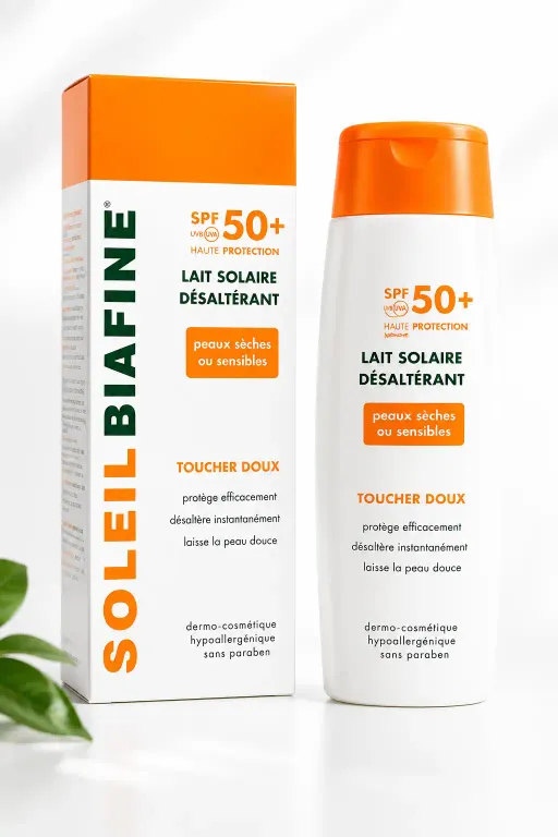 Soléil Lait Solaire Désaltérant Spf 50+ – Peaux Sèches Ou Sensibles thumbnail 2