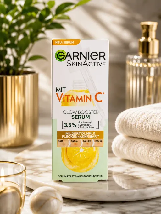Skin Active Sérum Éclat Vitamine C – Glow Booster Sérum 3.5% – Antitaches thumbnail 1