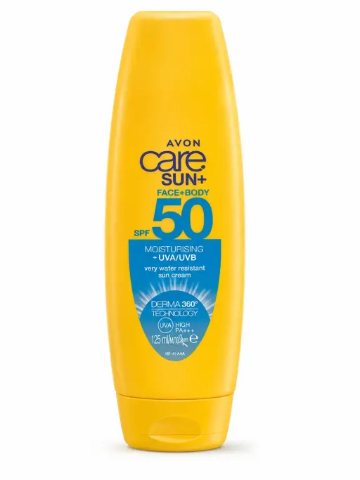 Care Sun+ Crème Solaire Hydratante Spf 50 – Visage & Corps – Très Haute Protection – 125 Ml thumbnail 1