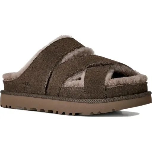 Greenport Cross Strap Slide Twinface Sheepskin thumbnail 1