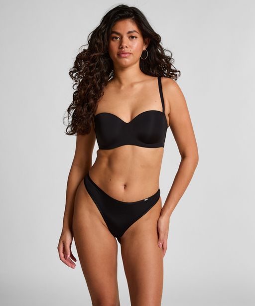 Soutien-gorge Push-up Sans Bretelles À Armatures Préformé Smooth - Noir thumbnail 2