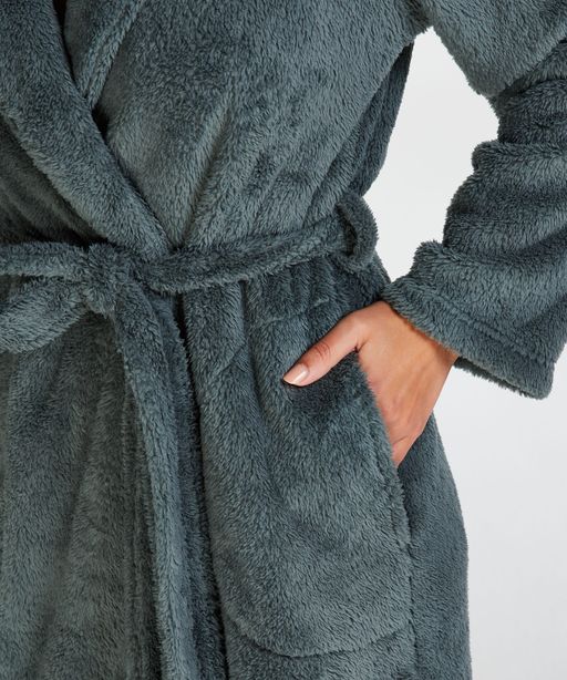 Long Fleece Bathrobe thumbnail 4