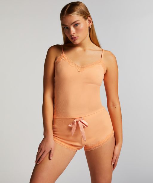 Culotte En Dentelle Côtelée thumbnail 3