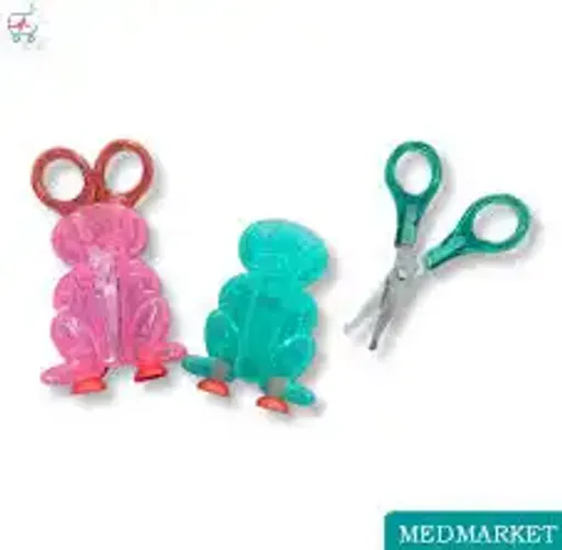 Ciseaux À Manucure Pour Bébé Avec Étui Lapin - Couleur Aléatoire thumbnail 3