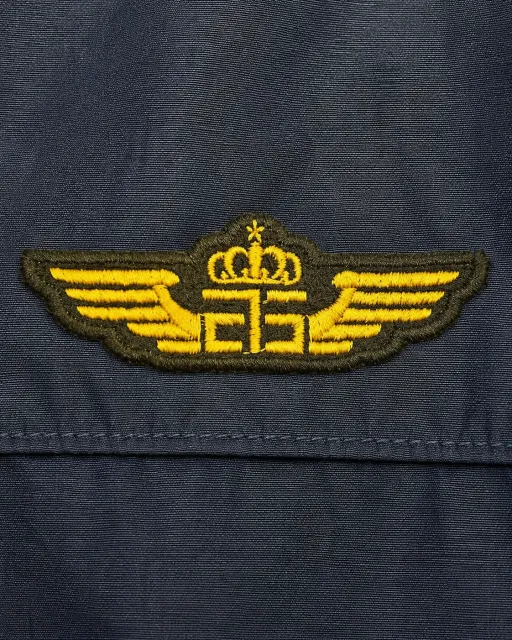 Blouson Zippé Bleu Marine À Col Montant thumbnail 2