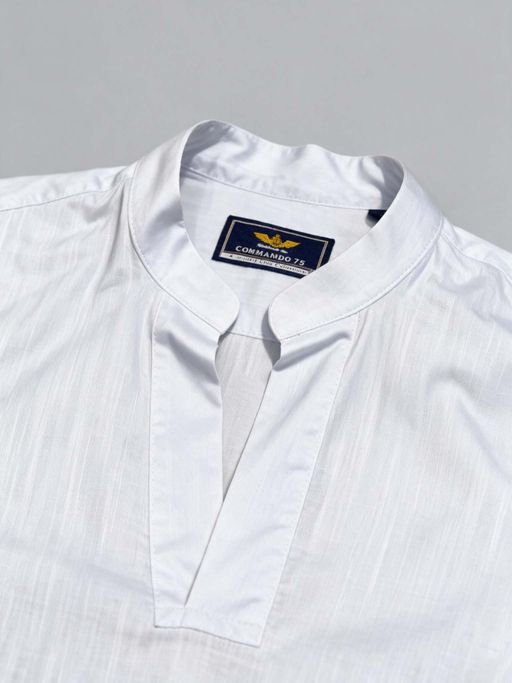 Chemise À Manches Longues À Col Officier thumbnail 1