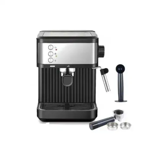Machine À Café Expresso Koln Mk-818 1,8l Blanc Et Bois thumbnail 1