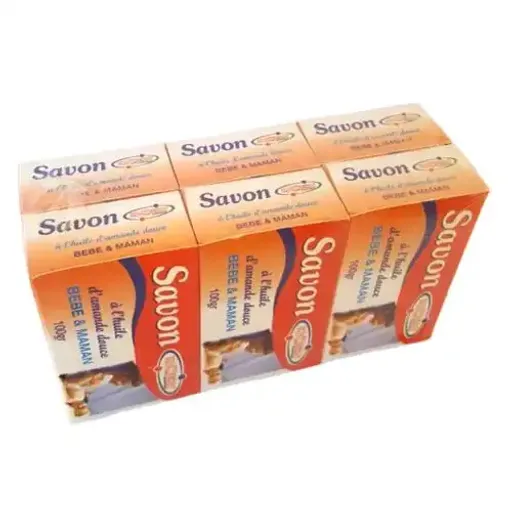 Lot De 3 Savons Amandine 100 G Pour Bébé Et Maman thumbnail 3