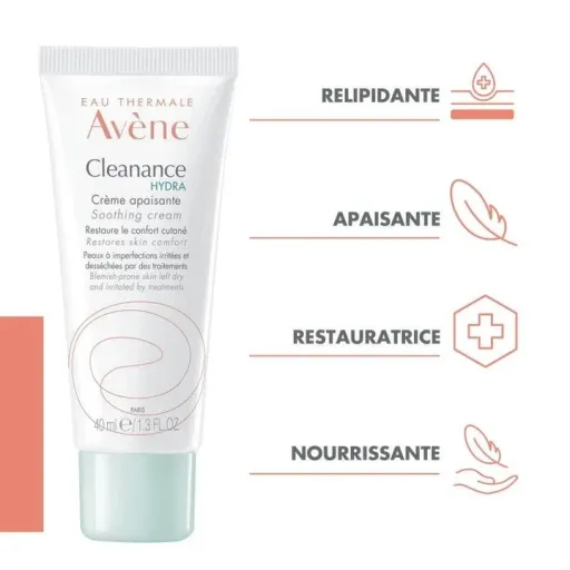 Cleanance Hydra Crème Apaisante - Peaux Fragilisées Post-traitement thumbnail 3