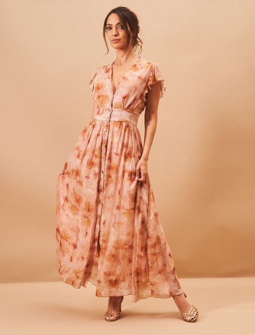 Robe Yasmine Voile Imprimée thumbnail 1