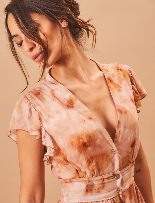 Robe Yasmine Voile Imprimée thumbnail 6