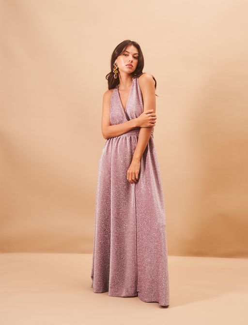 Robe Cassandra Lilas thumbnail 1