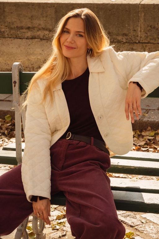 Veste Andréa Ecru thumbnail 2