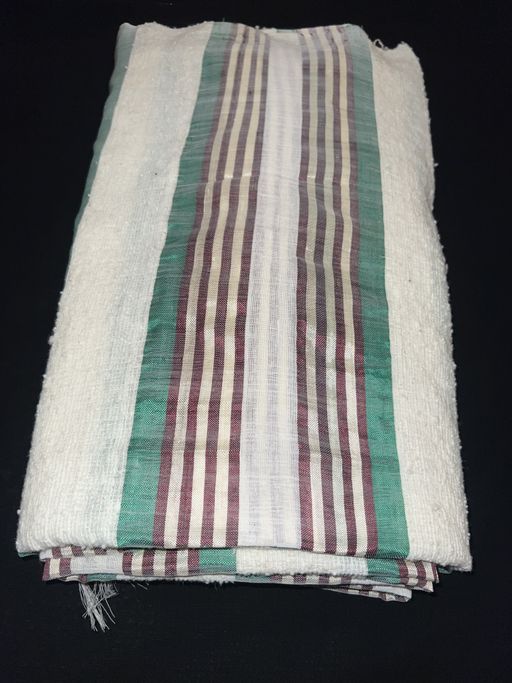 Tissu Bzioui prestige – Bande centrale texturée thumbnail 1