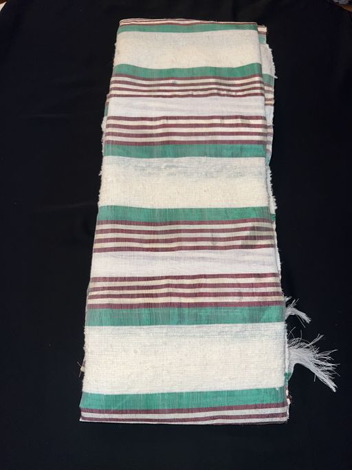 Tissu Bzioui prestige – Bande centrale texturée thumbnail 4