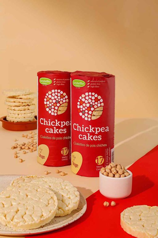 Galettes de Pois Chiches Sans Gluten Lestello 135g thumbnail 2
