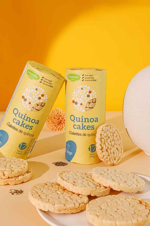Galettes de Quinoa Sans Gluten Lestello 135g thumbnail 2