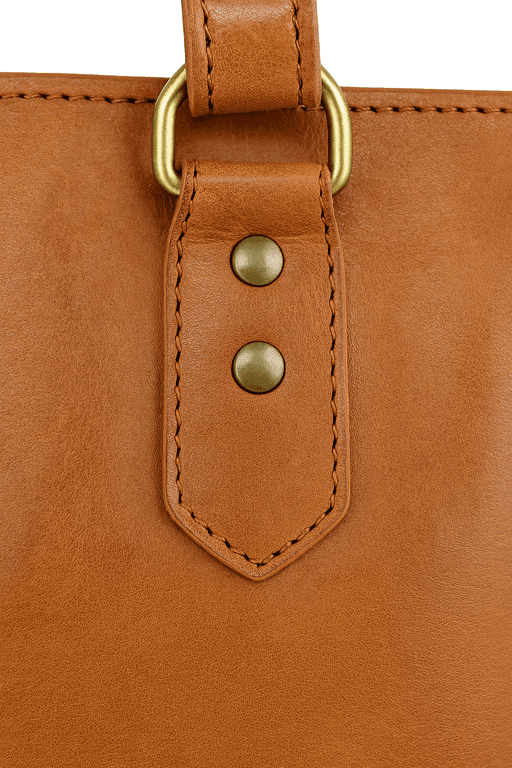 Sac fourre-tout en cuir marron fait main Uk thumbnail 3