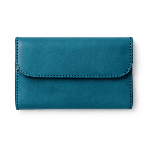Portefeuille Marocain En Cuir - Porte-monnaie En Cuir De Femme Fait À La Main À Marrakech thumbnail 1