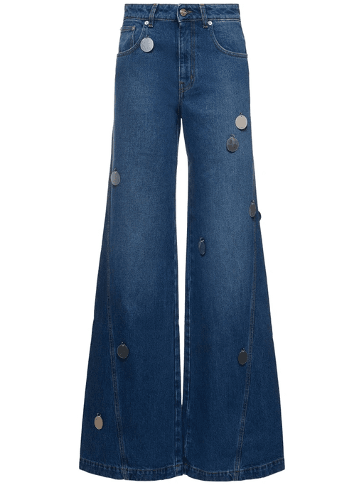 PANTALON EN JEAN PLEXI MIROIRS thumbnail 1